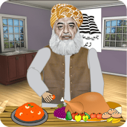 Talking Maulana Fazal ur Rehman أيقونة