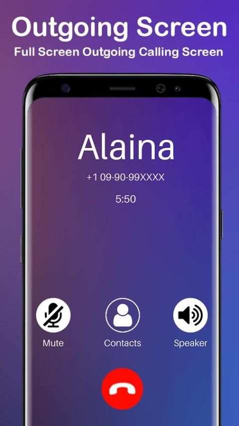 icaller screen-HD call screen os9,screen changer स्क्रीनशॉट 1