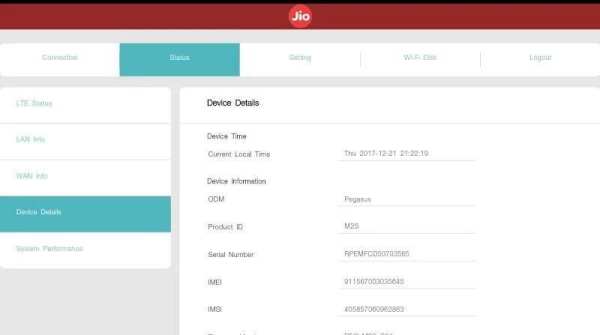 JioFi Router Setup 6 تصوير الشاشة
