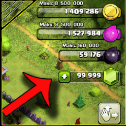 ikon Premium Hack for Coc Gem Prank