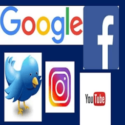 My Facebook, Instagram &amp; Twitter иконка