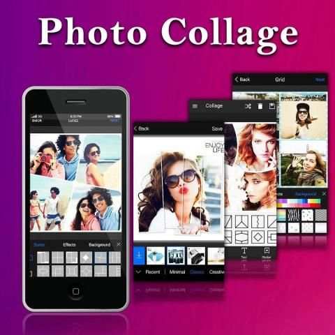 Photo Collage Square screenshot 1
