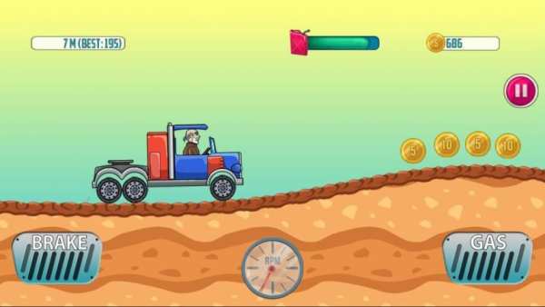 Hill Racing Car Climb 3 screenshot 2