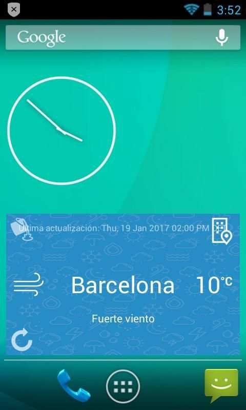 Tiempo y clima скриншот 1