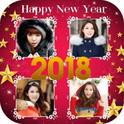 2018 New year collage