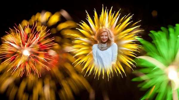 Fire Work Photo Frame скриншот 4