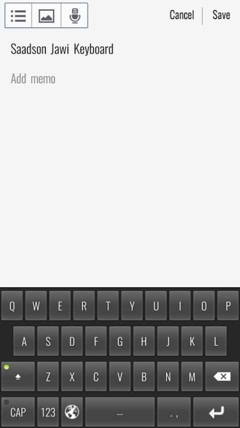 Jawi Keyboard screenshot 3