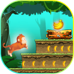 Monkey Jungle Run - Endless Banana Adventure Game icon