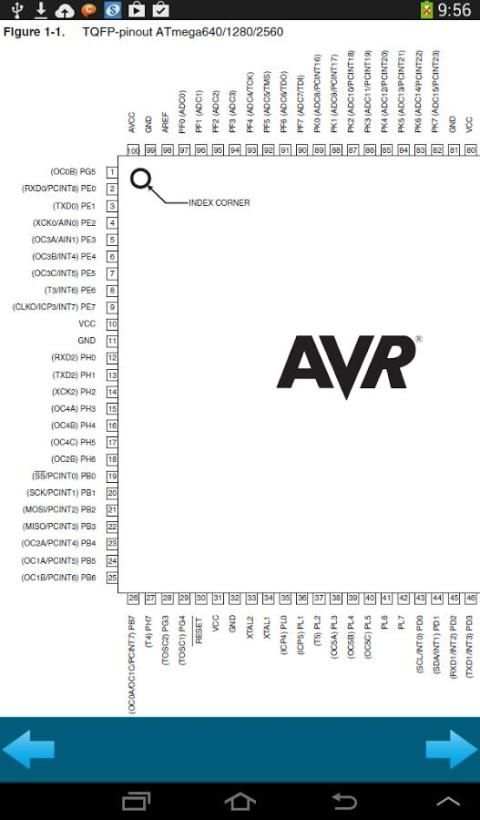 AVR Atmega Database स्क्रीनशॉट 1
