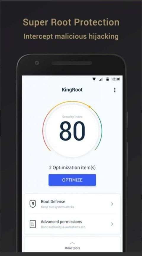 kingroot 1 تصوير الشاشة