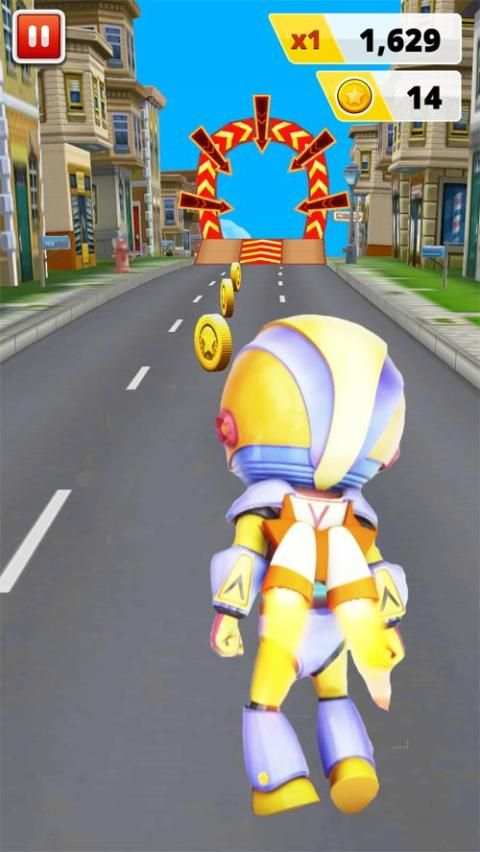 Vir Robot Flying Boy Games screenshot 1