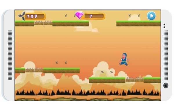 Ninja hattori adventures world screenshot 1