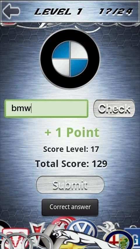 Car Logo Quiz Advanced स्क्रीनशॉट 4
