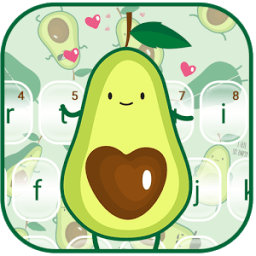 ikon Avocado Fruit Keyboard Theme