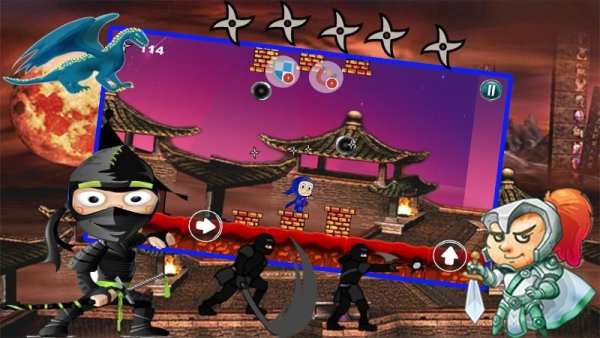 speedy hattori ninja adventure screenshot 2