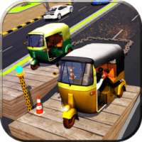 Chain Tuk Tuk 3D-Real Stunts Гонки Треки Rival