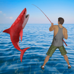 Fishing Shark Mania أيقونة