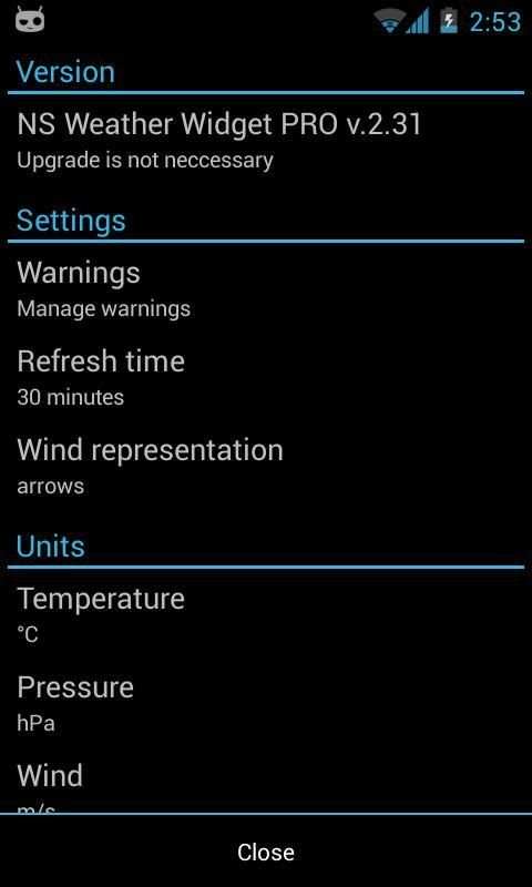 StormWeather Widget Lite скриншот 9