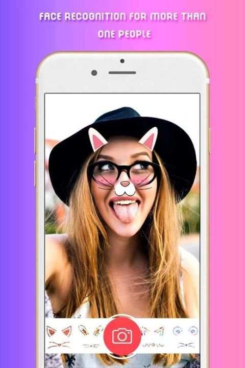 Cat face Camera Photo Editor 2 تصوير الشاشة