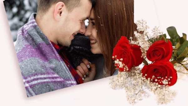 Rose GIF Photo Frame Editor screenshot 3