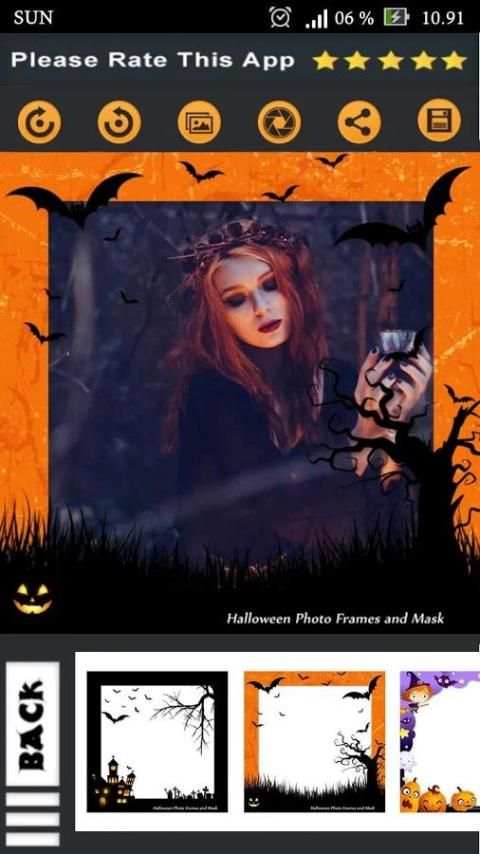 Halloween Photo Frames and Mask screenshot 2