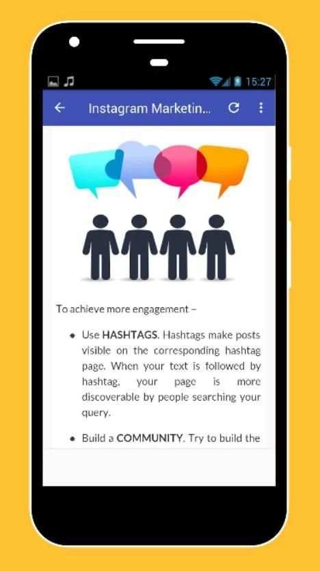 Tutorials for Instagram Marketing Offline скриншот 2