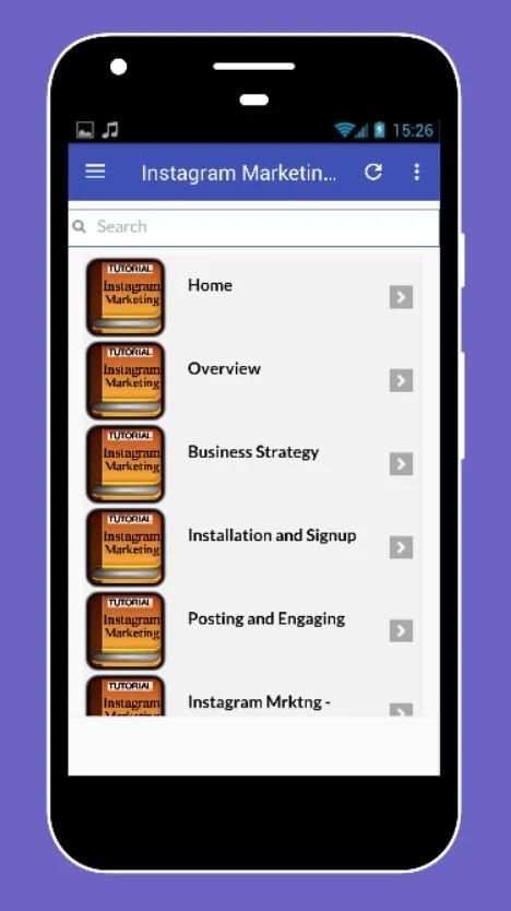 Tutorials for Instagram Marketing Offline скриншот 4