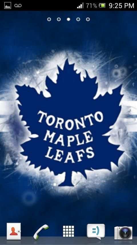 Maple Leafs Wallpaper скриншот 2