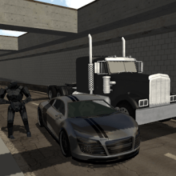 Truck Robot Car Transformer icon