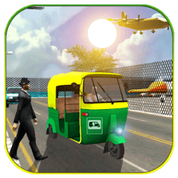 City Auto Rickshaw Rush Drive icon