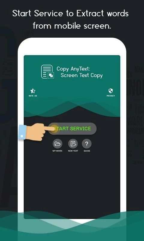Copy Any Text: Screen Text Copy скриншот 3