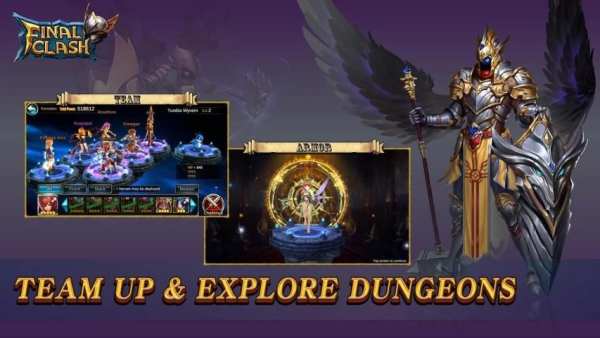 Final Clash: 3D FANTASY MMORPG screenshot 2