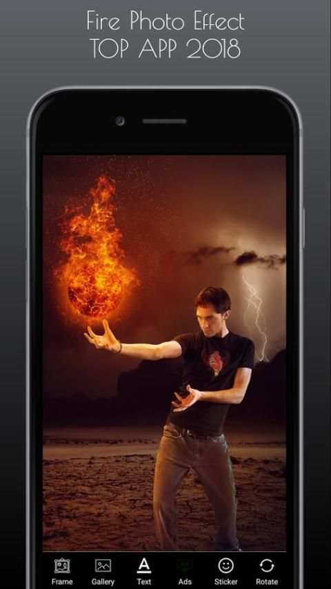 After Effects Fire Photo Editor скриншот 5