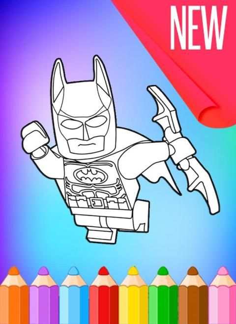 How To Color Lego Batman game screenshot 1