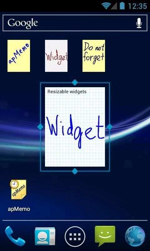 apMemo Lite - Graphic Notepad screenshot 3