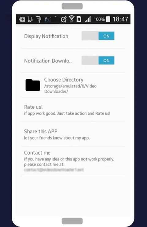 Video Downloader for Facebook screenshot 1