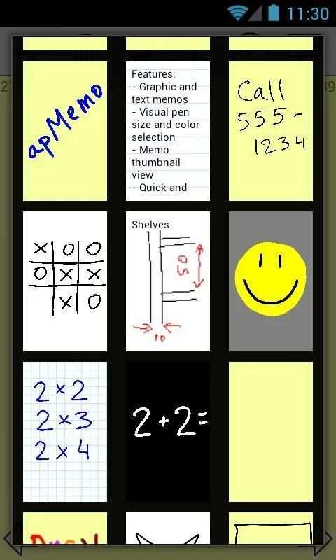 apMemo Lite - Graphic Notepad screenshot 4