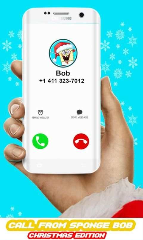 Call From Sponge Bob (Christmas Edition) screenshot 3
