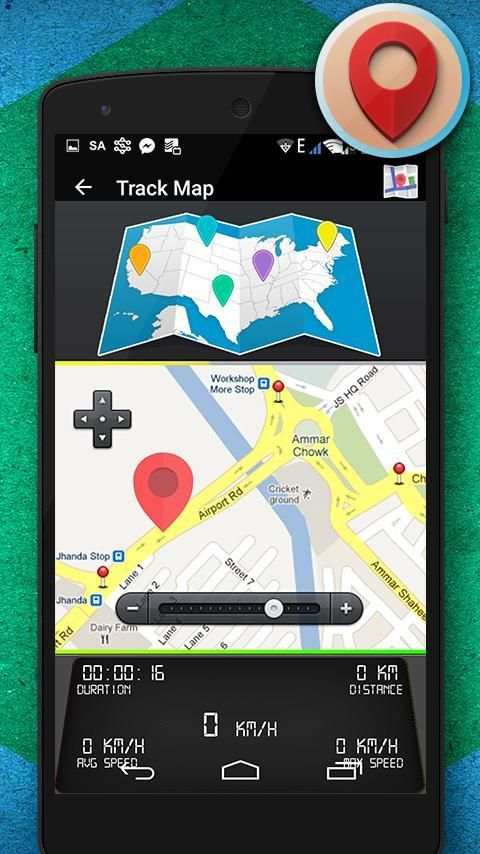 speedometer app HUD (mph) скриншот 3