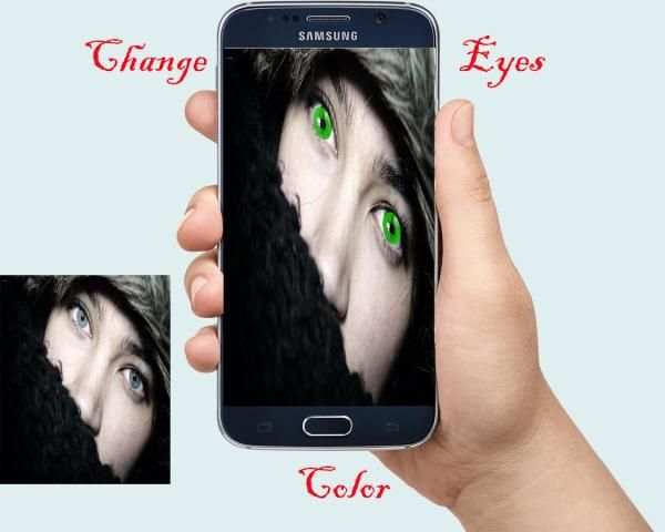 Change Eyes Color 2 تصوير الشاشة