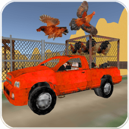 ikon Pengiriman Ayam Mini Truck Driver