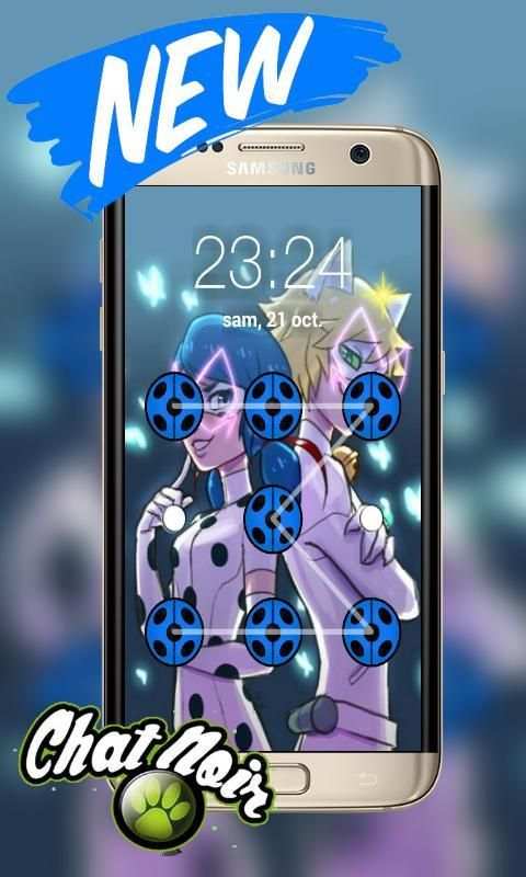 Pattern Lock Screen Ladybug 2 تصوير الشاشة