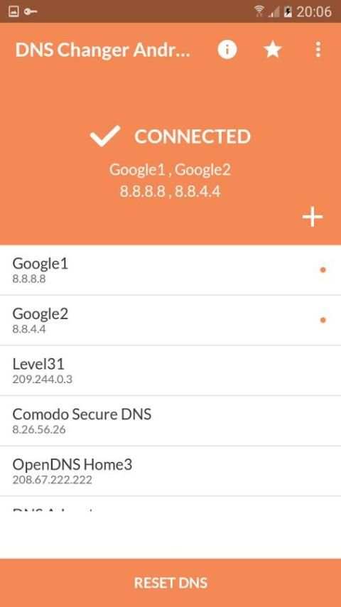 DNS Changer Android (no root 3G/WiFi) screenshot 5