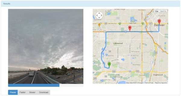 Streetview Player скриншот 1
