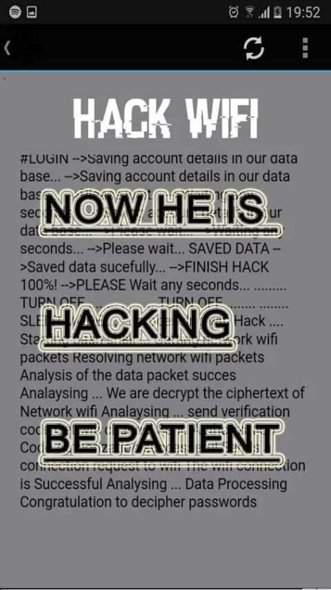 Wifi hacker pro prank screenshot 2