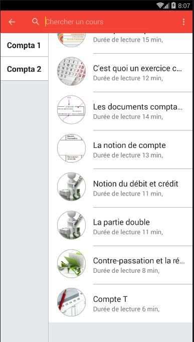 Cours de comptabilité en poche 3 تصوير الشاشة