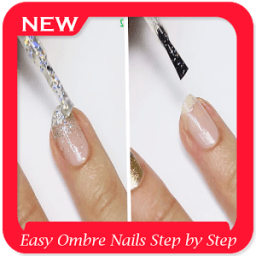 Easy Ombre Nails Step by Step أيقونة
