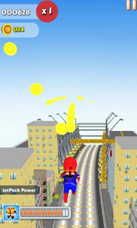 Spider Subway Surfers screenshot 3