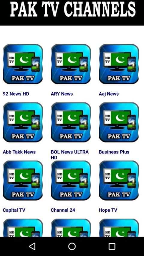 All TV Channel Pak Live HD स्क्रीनशॉट 1