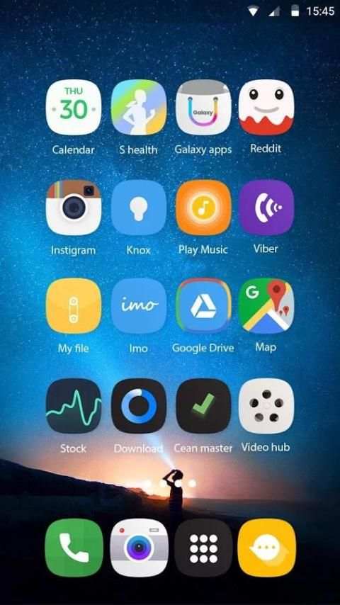 Theme for Huawei Y7 & Y7 Prime 1 تصوير الشاشة